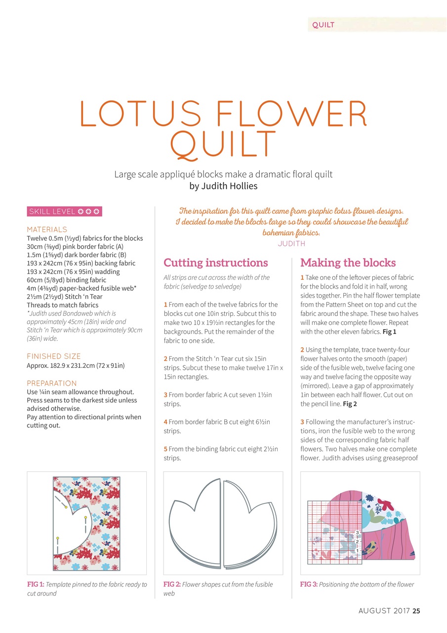 Popular Patchwork Magazine Preview Pages