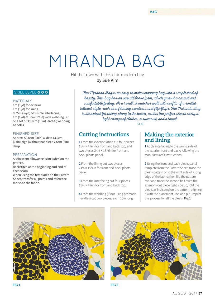 Popular Patchwork Magazine Preview Pages