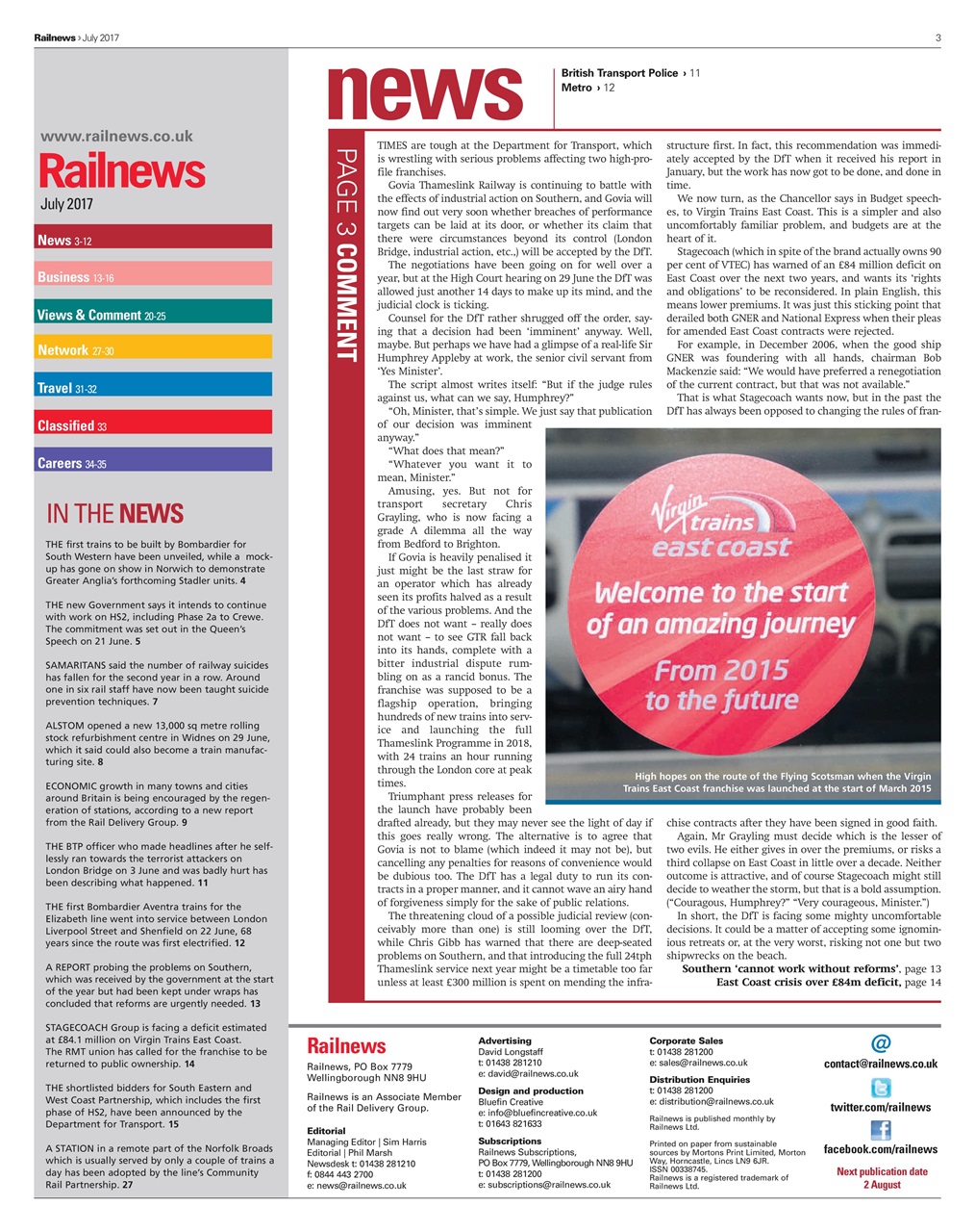 Railnews Preview Pages