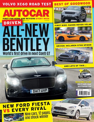 Autocar issue 5th July 2017