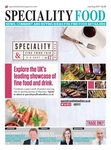 Speciality Food issue Jul/Aug-17