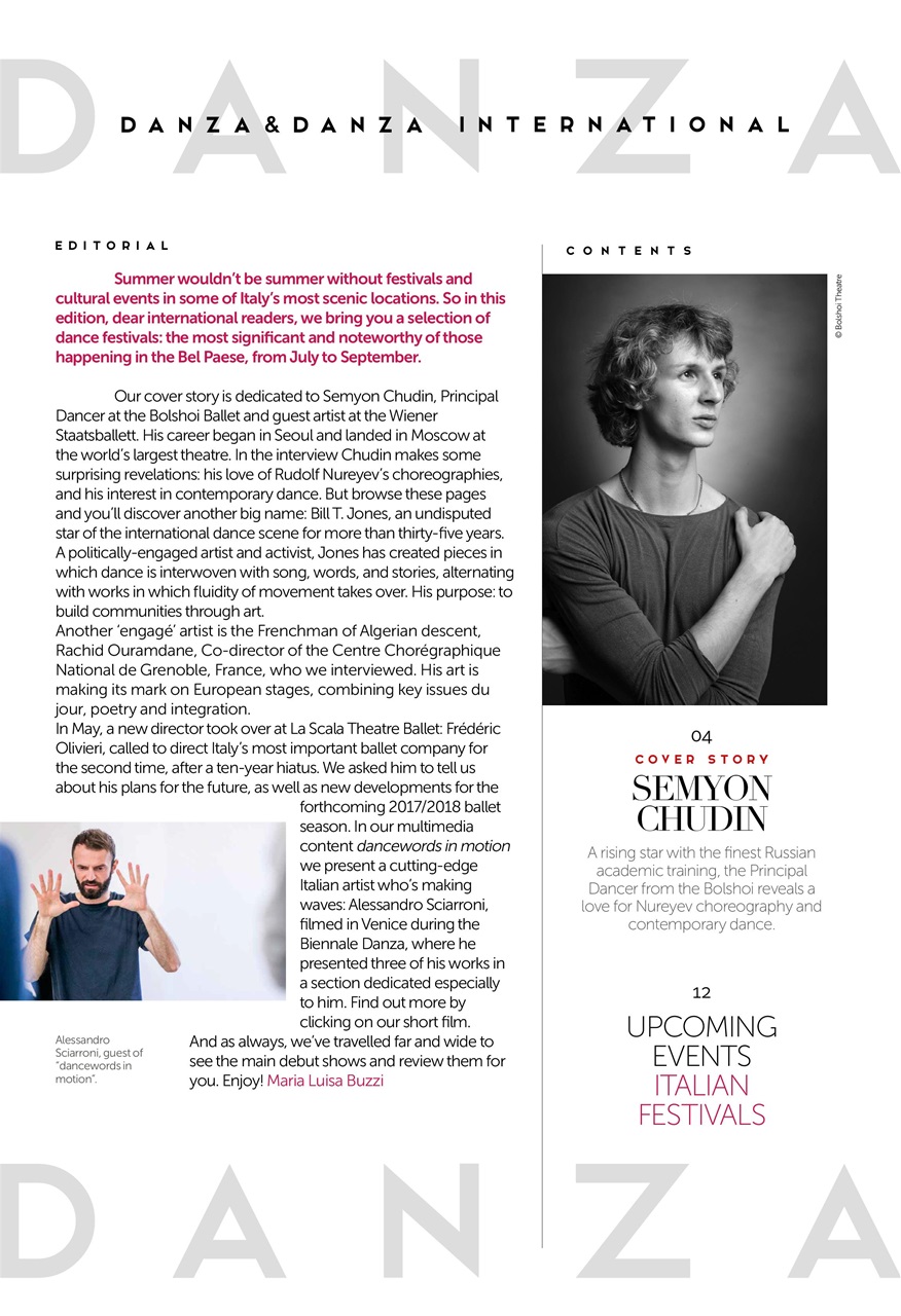 DANZA&DANZA International Preview Pages
