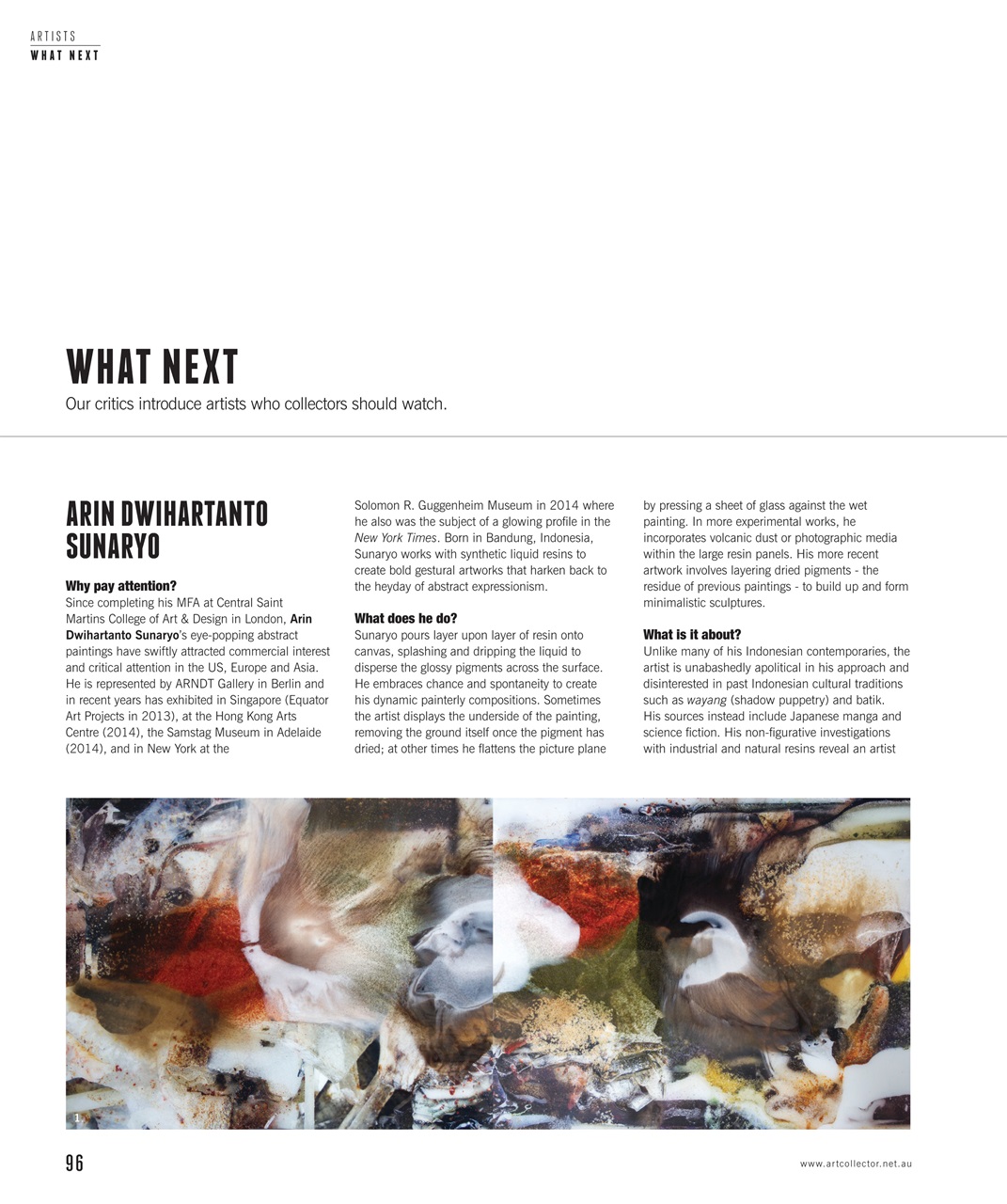 Art Collector Preview Pages