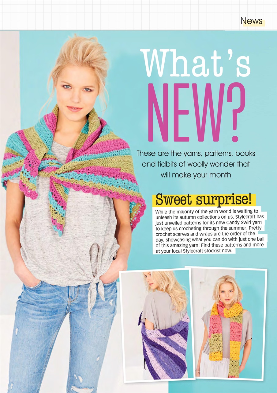 Crochet Now Magazine Preview Pages
