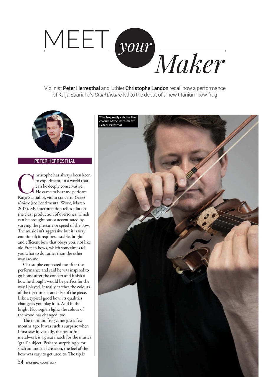 The Strad Preview Pages