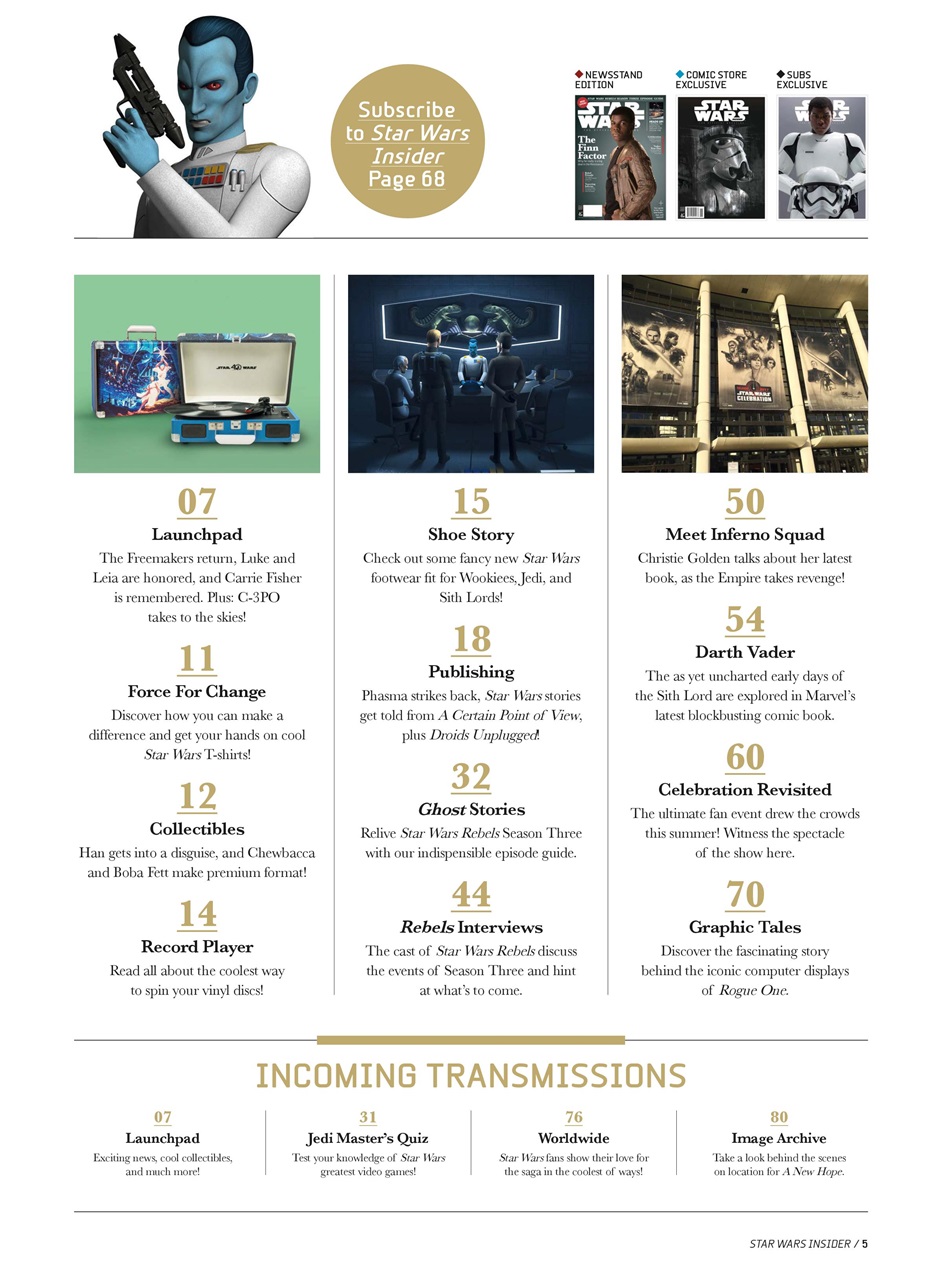 Star Wars Insider Preview Pages