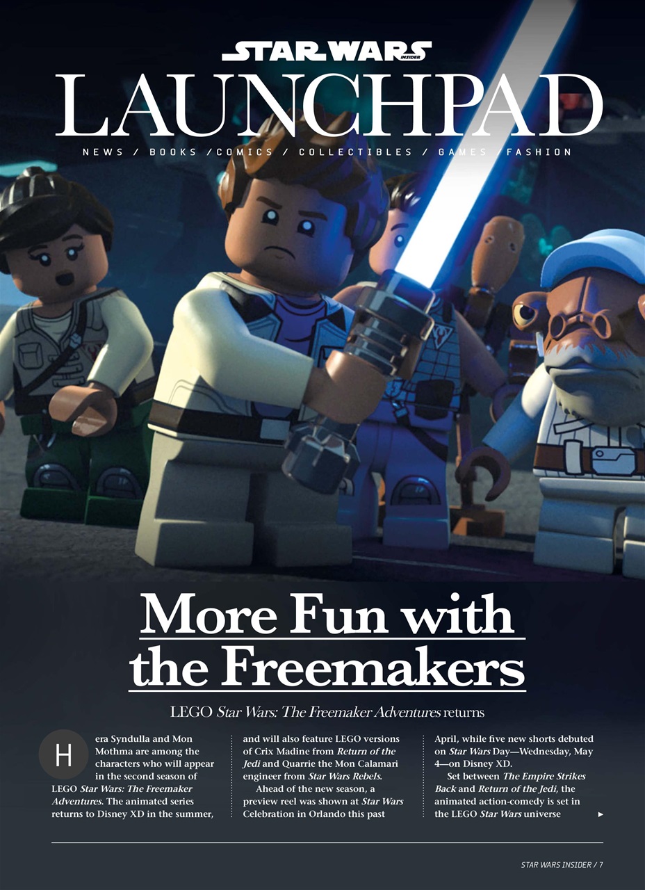 Star Wars Insider Preview Pages