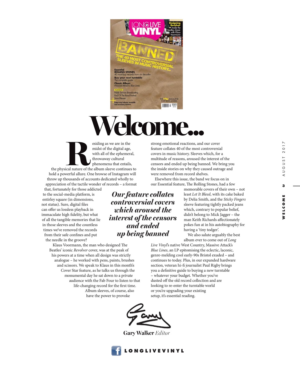 Long Live Vinyl Preview Pages