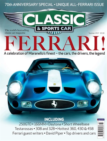 Classic & Sports Car issue Summer 2017