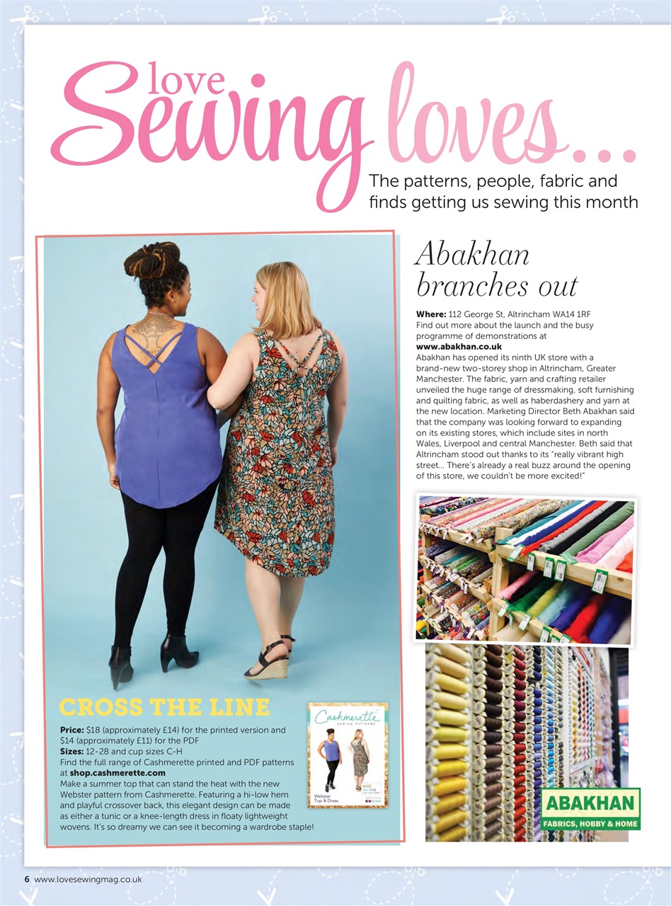 Love Sewing Preview Pages