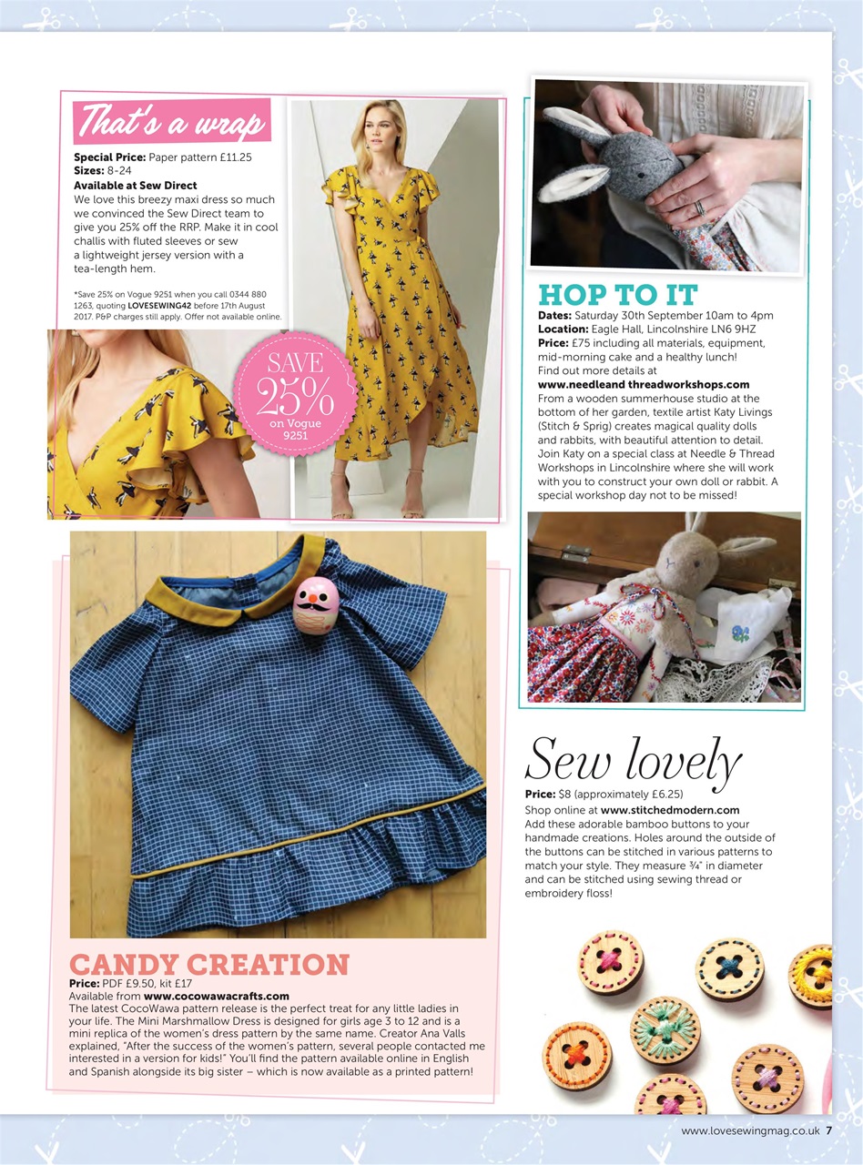 Love Sewing Preview Pages