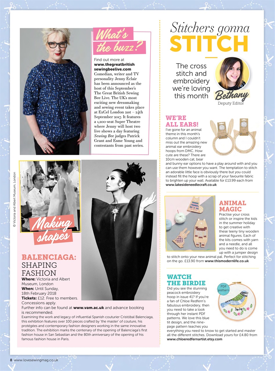 Love Sewing Preview Pages