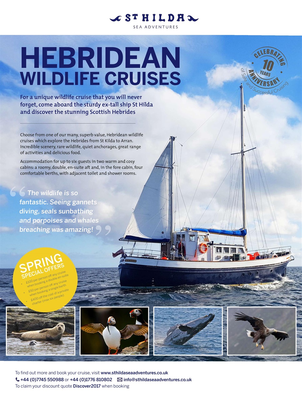 BBC Wildlife Magazine Preview Pages