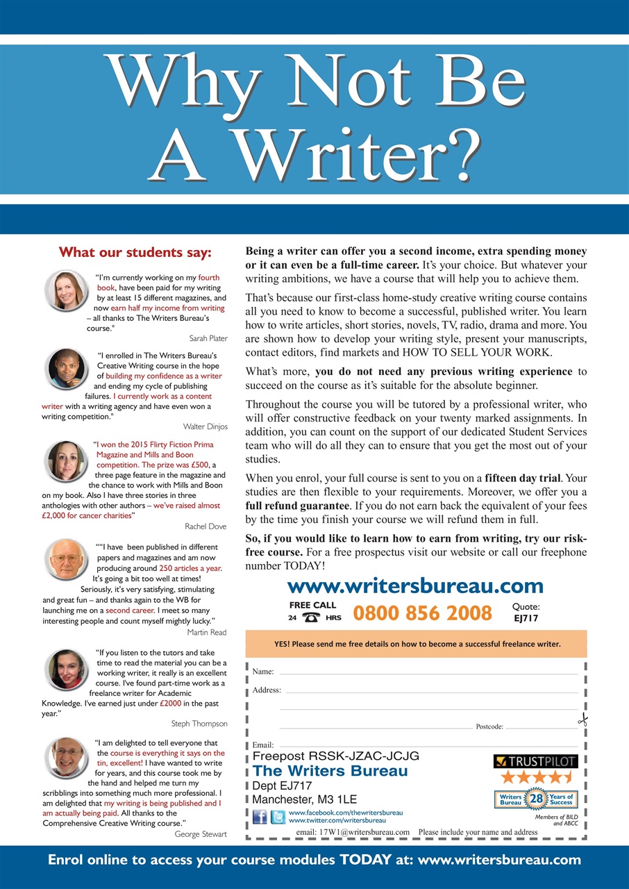 Writing Magazine Preview Pages