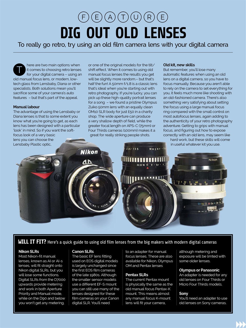 Photography Week Preview Pages