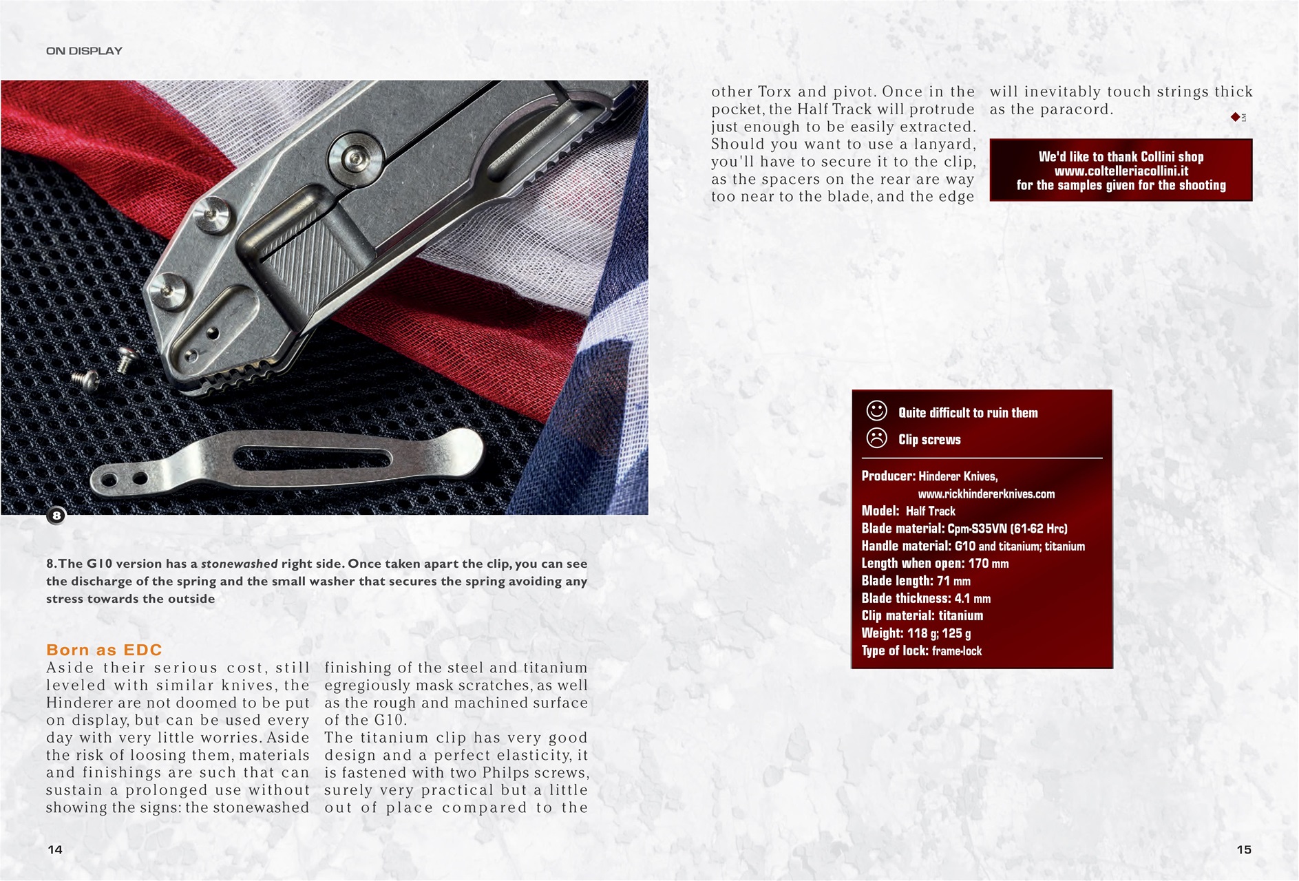 KNIVES INTERNATIONAL Preview Pages