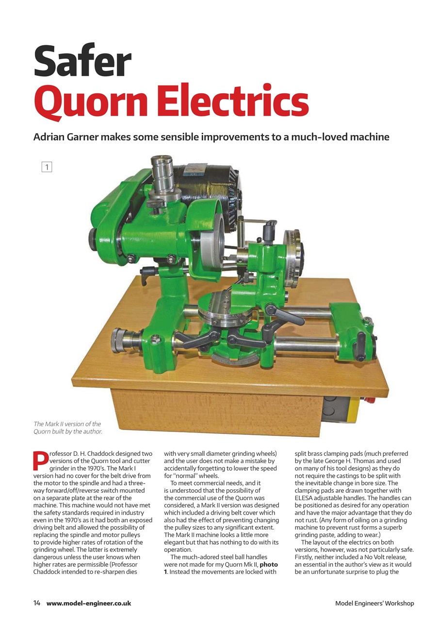 Model Engineer & Workshop Magazine Preview Pages