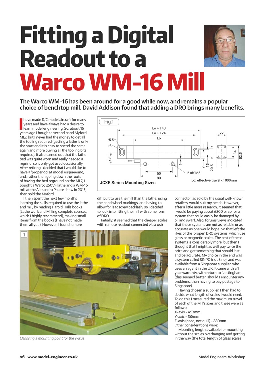 Model Engineer & Workshop Magazine Preview Pages