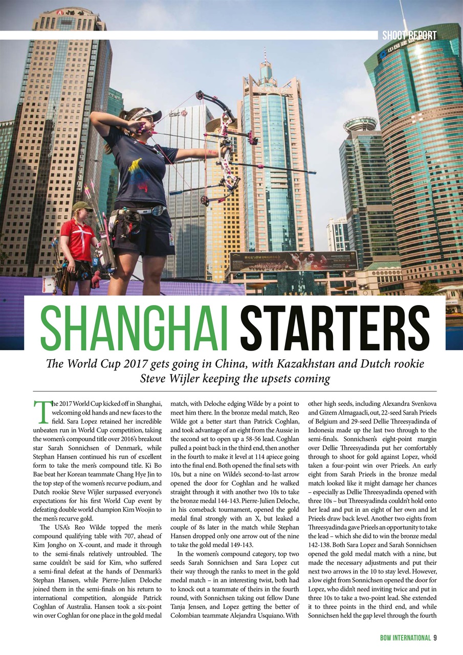 Bow International Preview Pages