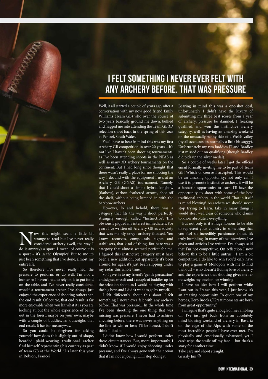 Bow International Preview Pages