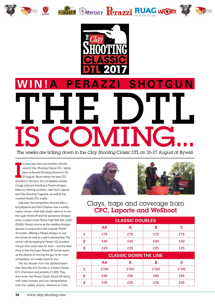 Clay Shooting Preview Pages