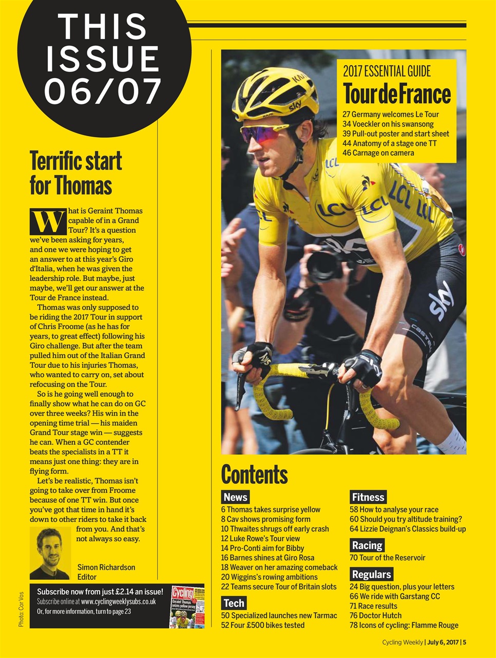 Cycling Weekly Preview Pages