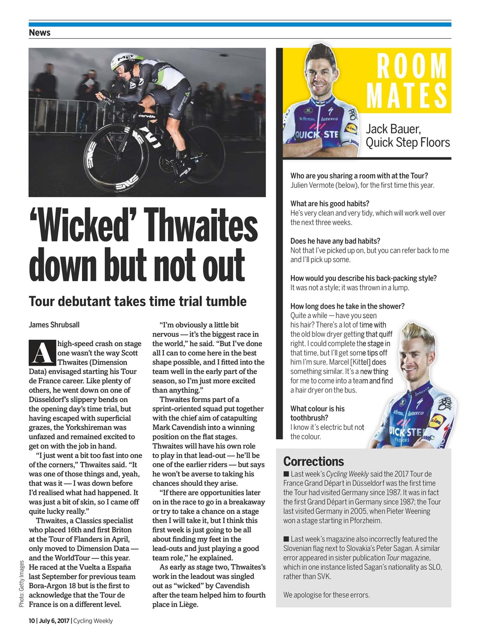 Cycling Weekly Preview Pages