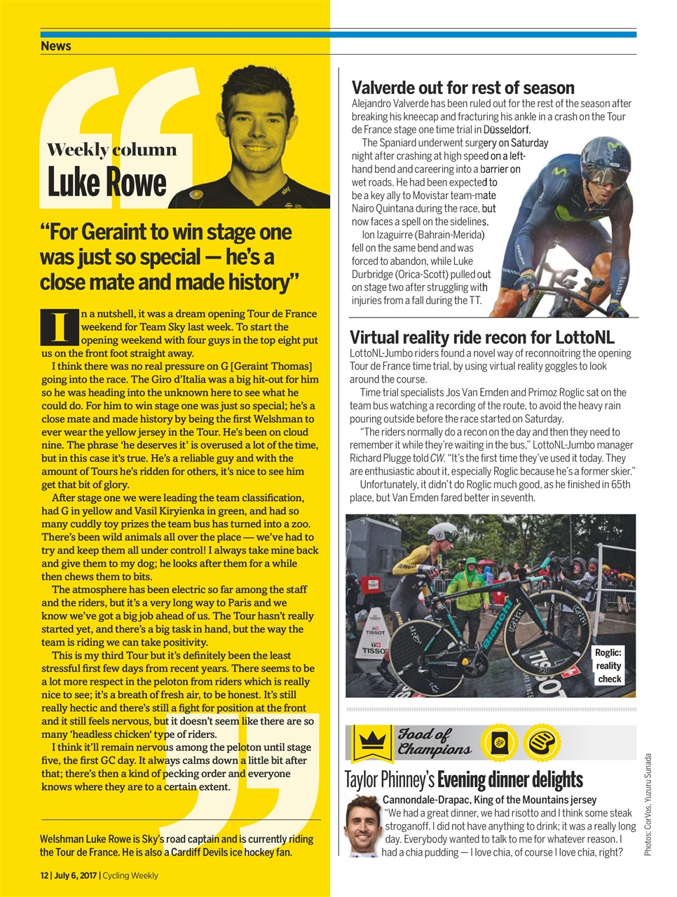 Cycling Weekly Preview Pages