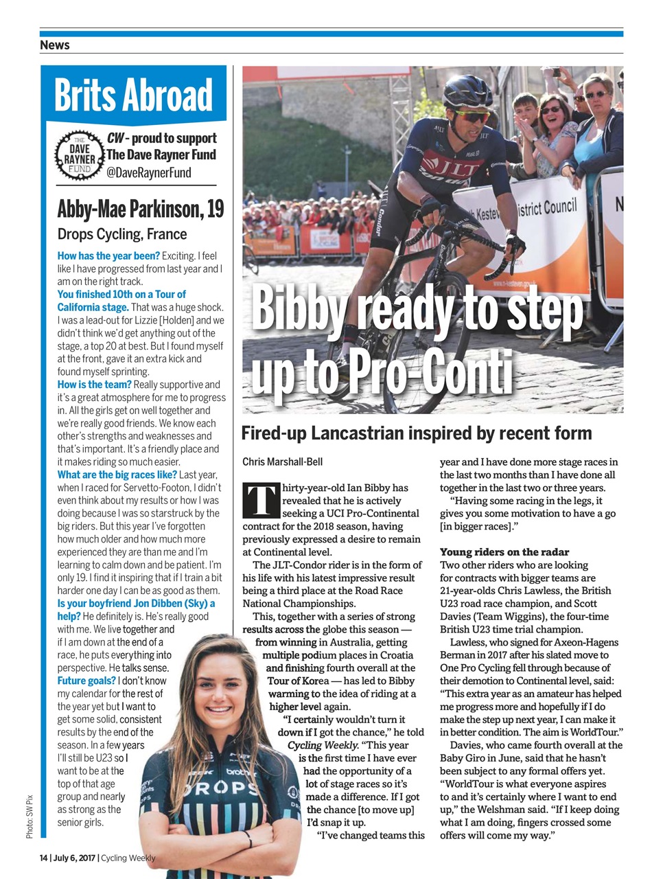 Cycling Weekly Preview Pages