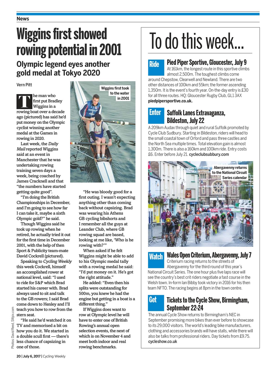 Cycling Weekly Preview Pages