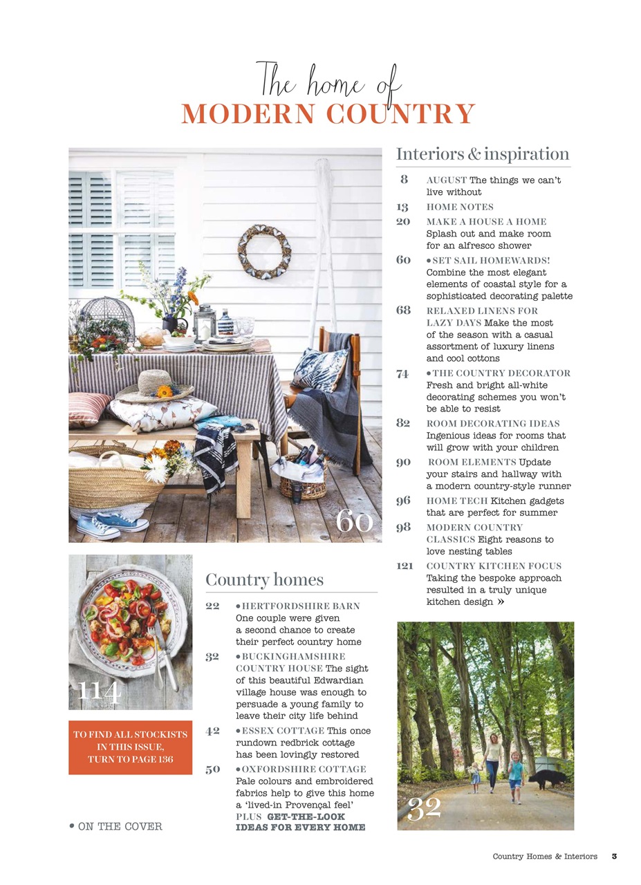 Country Homes & Interiors Preview Pages