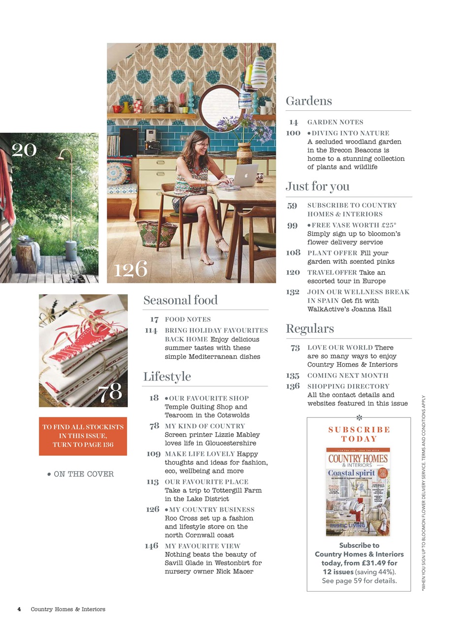 Country Homes & Interiors Preview Pages