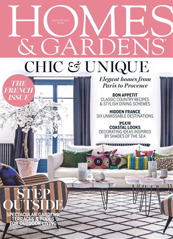 Homes & Gardens issue August 2017