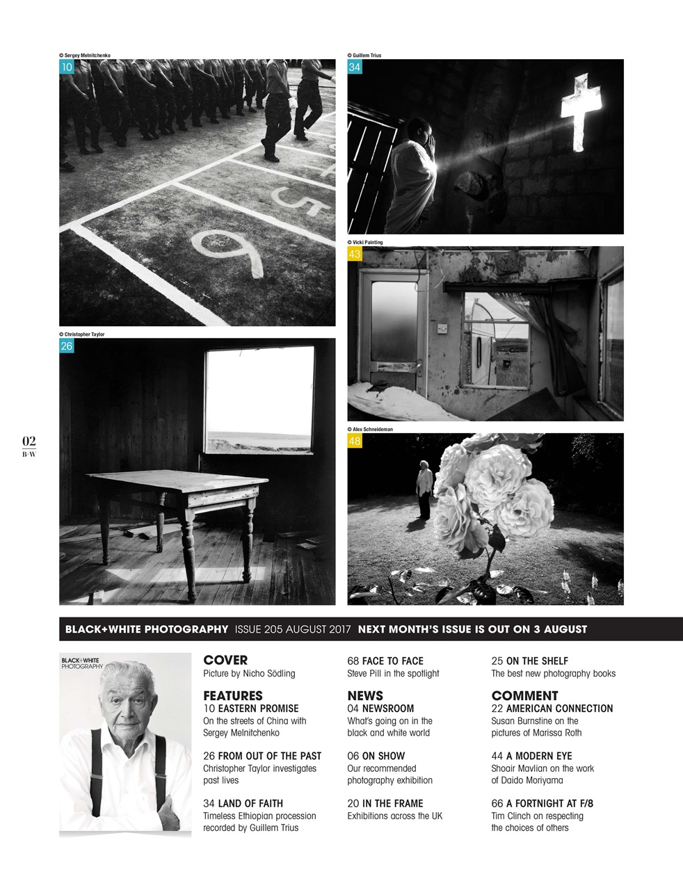 Black+White Photography Preview Pages