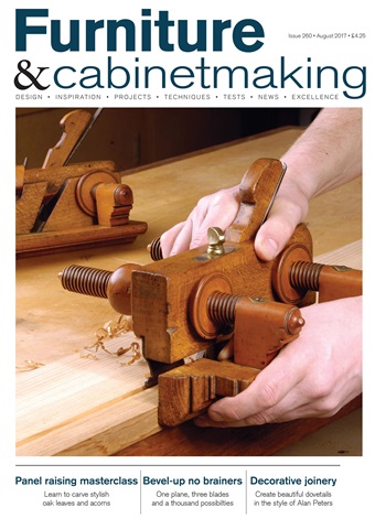 Furniture & Cabinetmaking issue August 2017