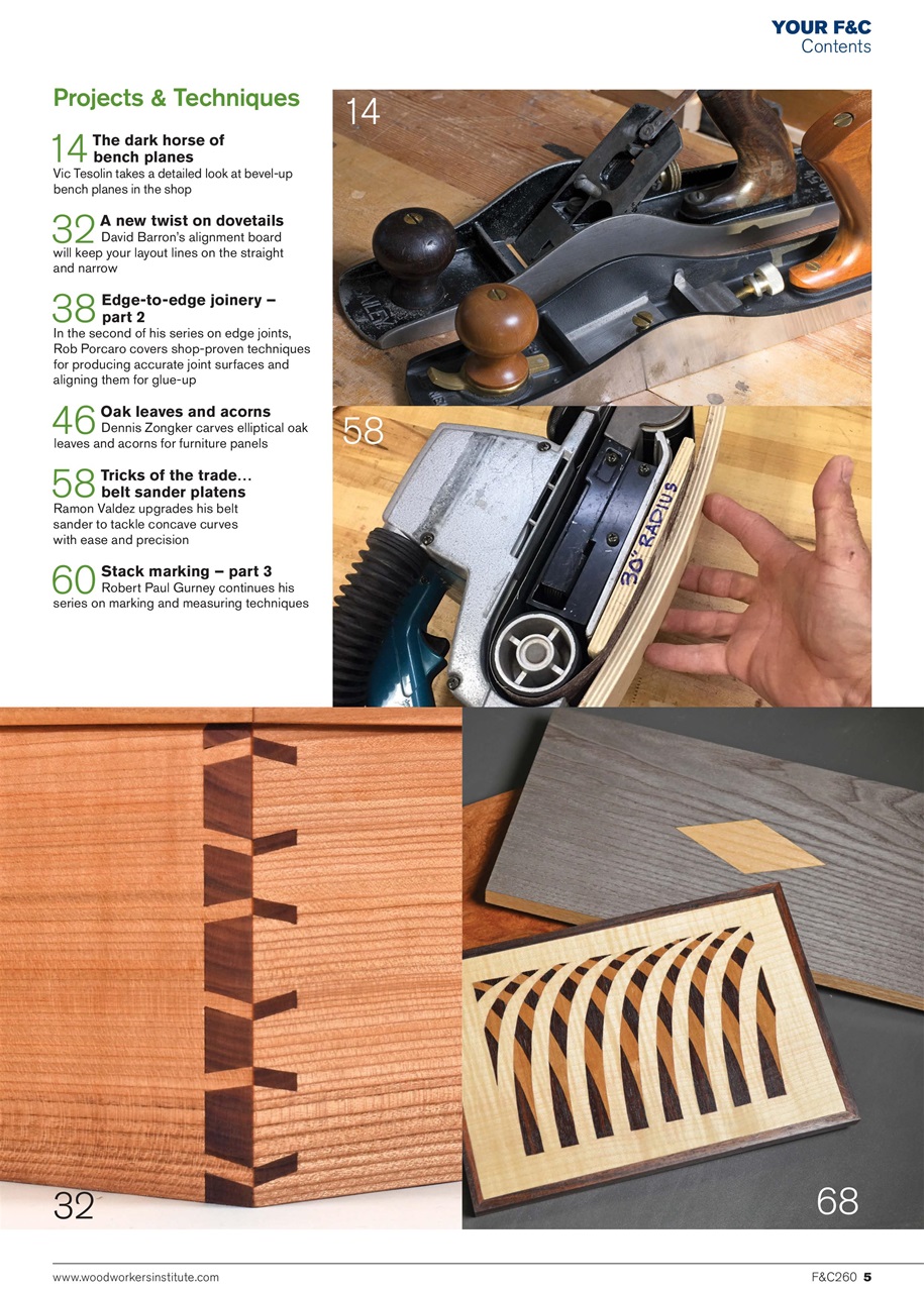 Furniture & Cabinetmaking Preview Pages