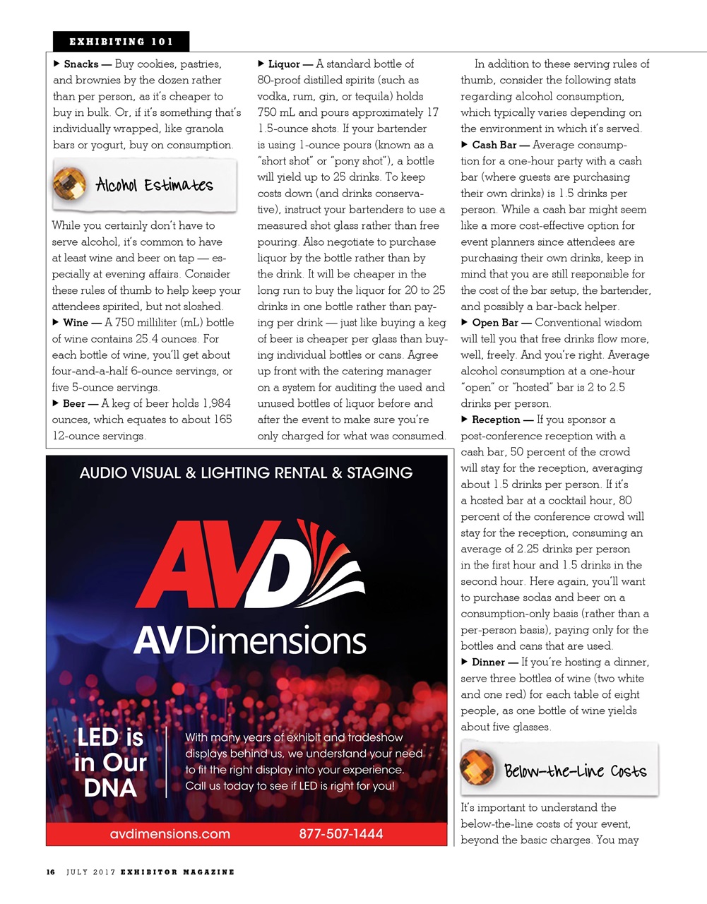 EXHIBITOR Magazine Preview Pages