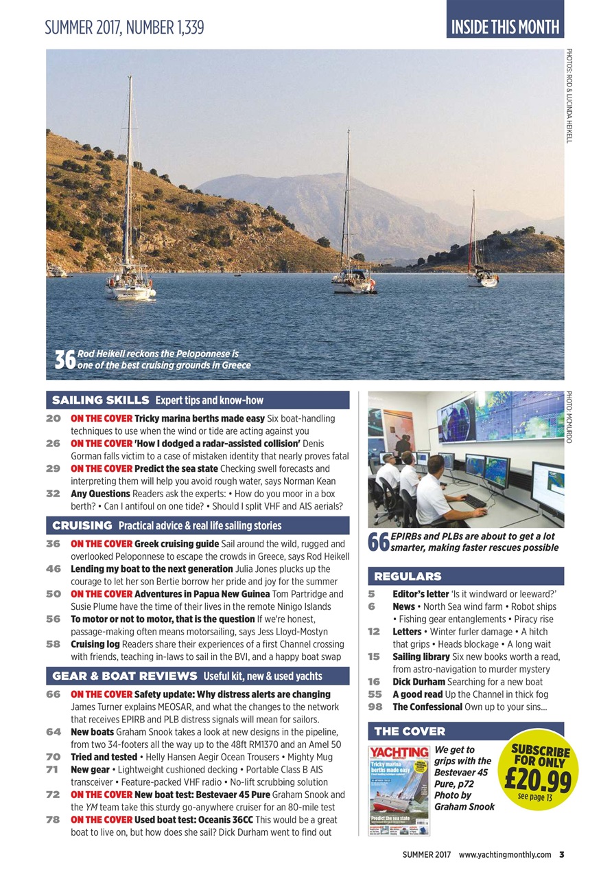 Yachting Monthly Preview Pages
