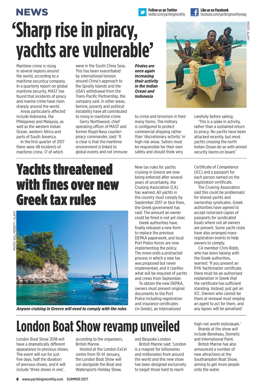 Yachting Monthly Preview Pages