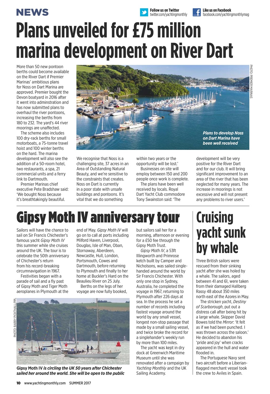 Yachting Monthly Preview Pages