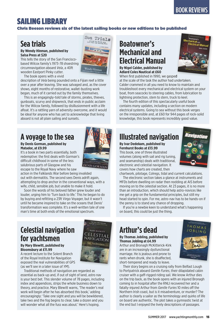 Yachting Monthly Preview Pages