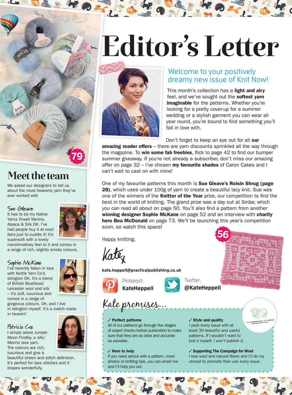 Knit Now Preview Pages