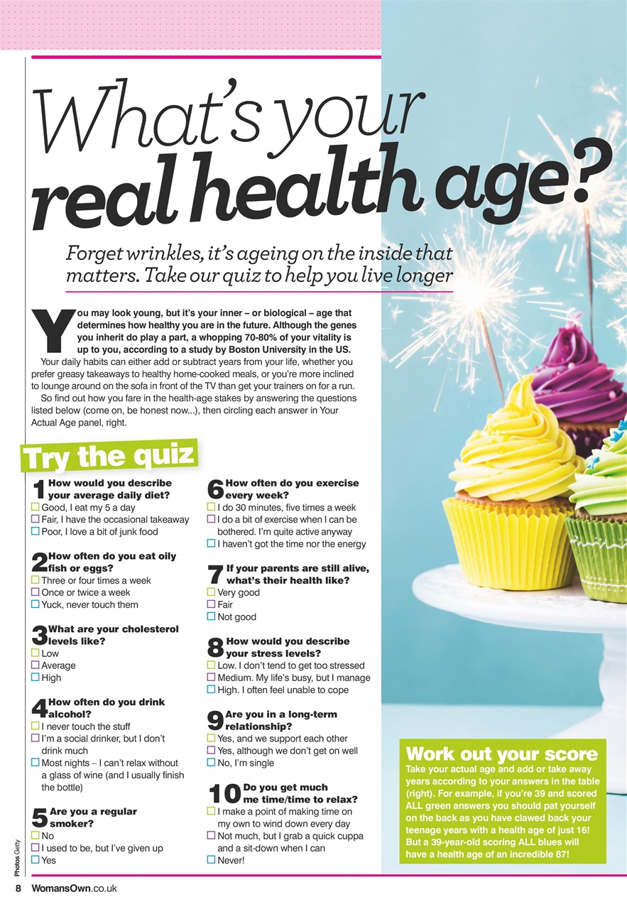 Woman's Own Lifestyle Special Preview Pages