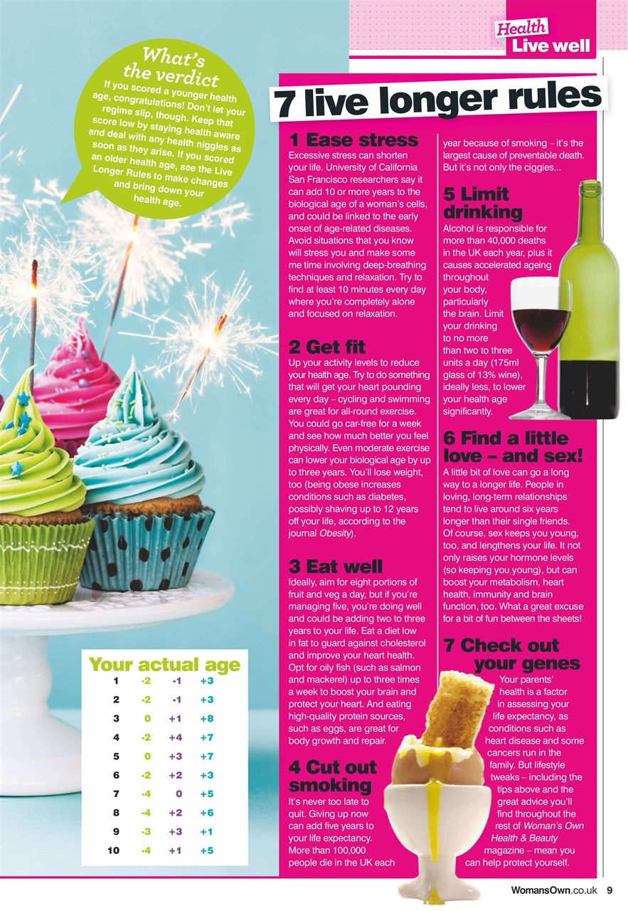 Woman's Own Lifestyle Special Preview Pages