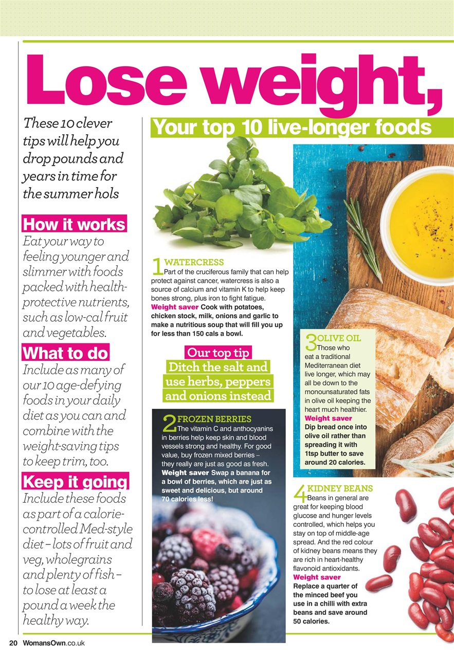 Woman's Own Lifestyle Special Preview Pages