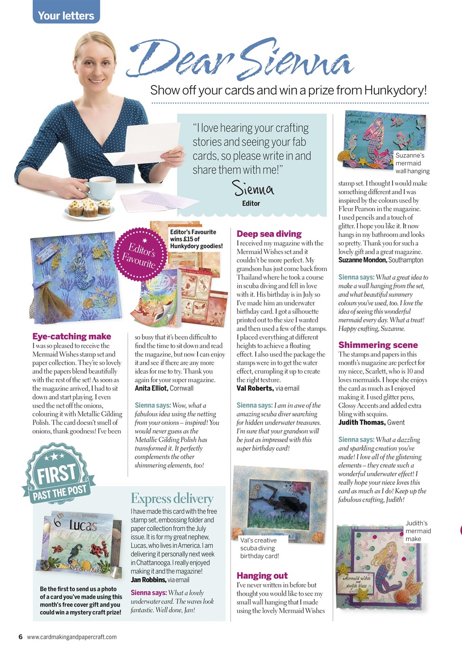 Cardmaking & Papercraft Preview Pages