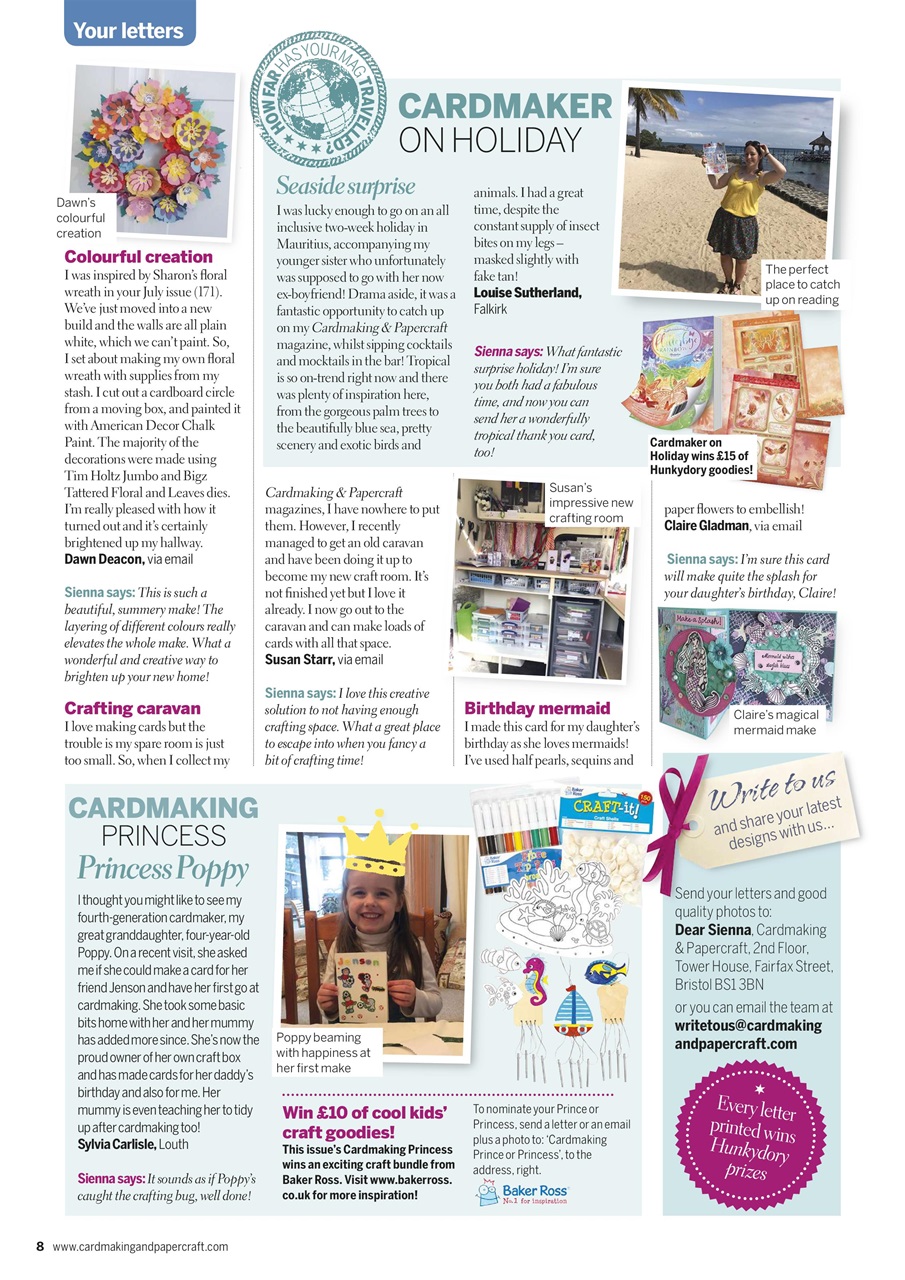Cardmaking & Papercraft Preview Pages