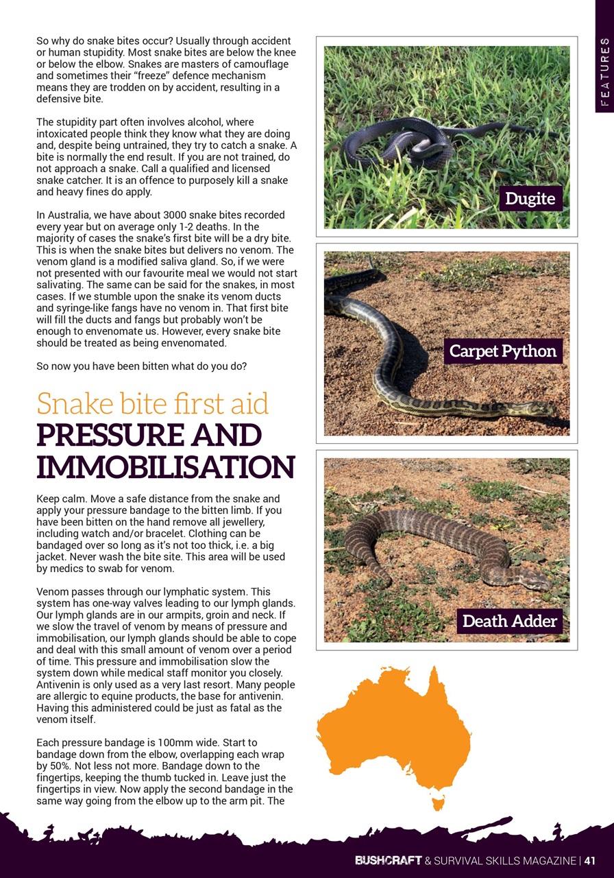 Bushcraft & Survival Skills Magazine Preview Pages