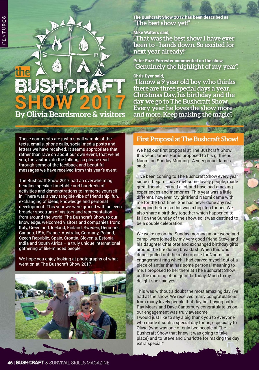 Bushcraft & Survival Skills Magazine Preview Pages