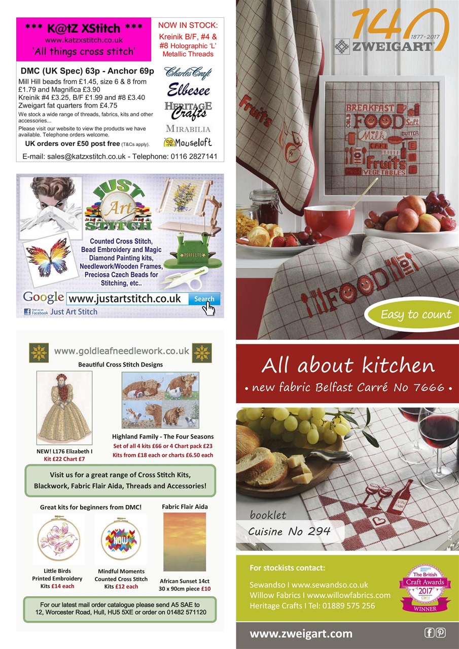 Cross Stitch Crazy Preview Pages